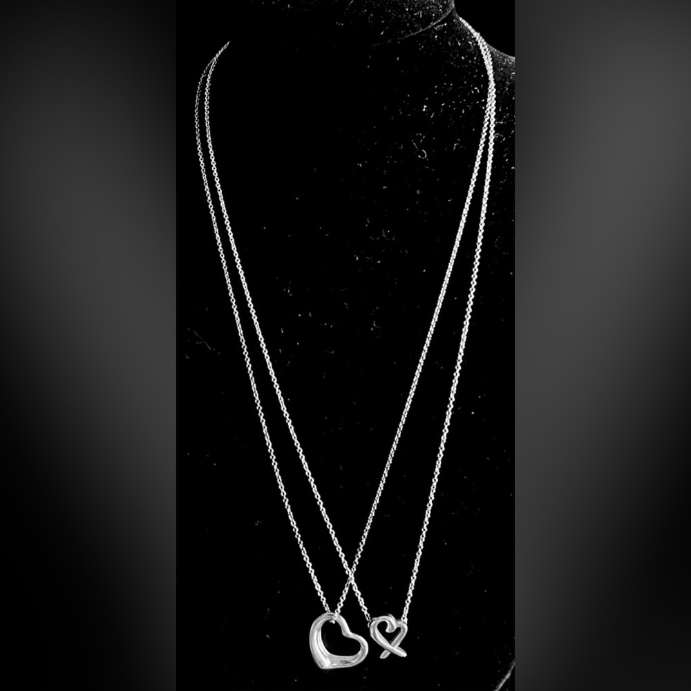 TIFFANY & Co Paloma Picasso Loving Heart Pendant Necklace. - Picture 8 of 8